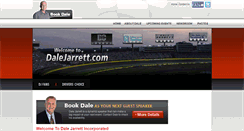 Desktop Screenshot of dalejarrett.com